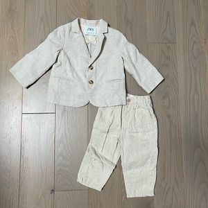 Zara Linen Suit